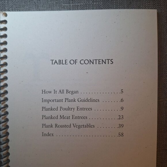 Chinook Planks Cook Book Roasting Wood Northwest Tradition Vintage 1997 Native - Picture 3 of 7